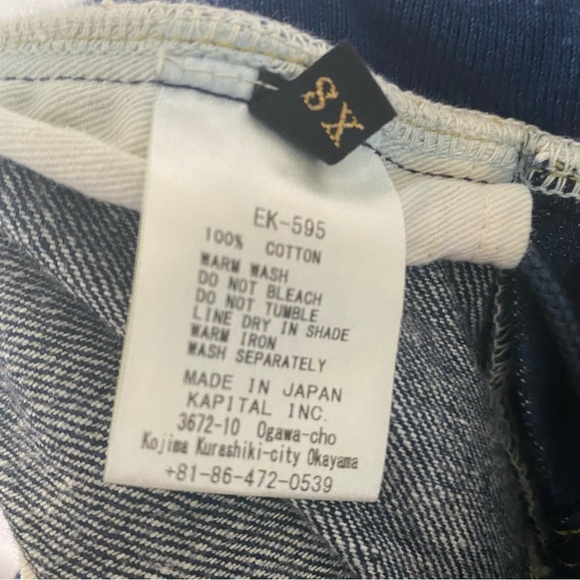 Kapital Sarouel Pants Blue - Picture 4 of 5